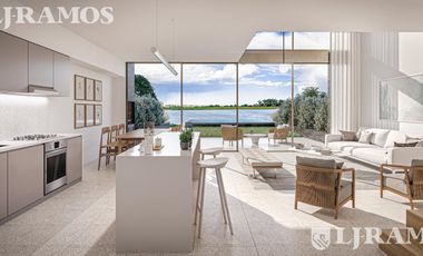 Departamento en venta de 4 ambientes con vista a la Laguna central