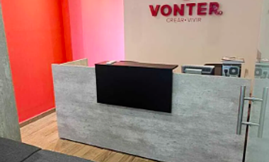 Oficina equipada y lista para entrega