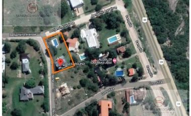 Casa en  Venta y Alqiuler temporario, 4 Dormitorios, Carlos Paz, Apta crédito