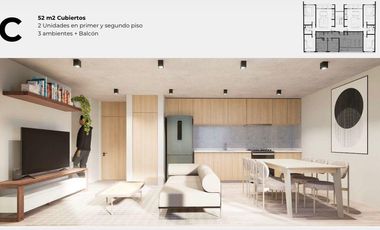 Departamento en pozo nuevo proyecto en construccion cuatro ambientes en venta