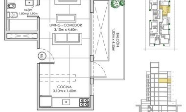 Departamento en venta en emprendimiento