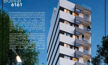 Departamento wilde proyecto en construccion tres ambientes en venta