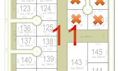 Venta Terreno 2007m2 en Barrio Chacras Pampa San Vicente Financiacion