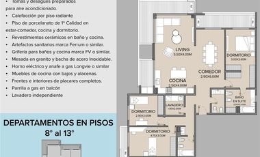 Departamento 4 ambientes en TERRASUR VII - Lanús Este