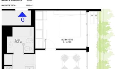 Departamento en venta de dos ambientes, Ituzaingó Sur