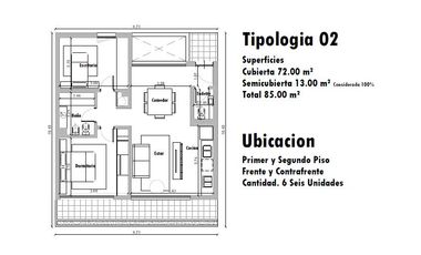 Departamento en  venta en emprendimiento