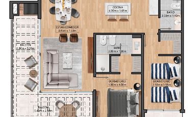 Departamento en venta monoambiente