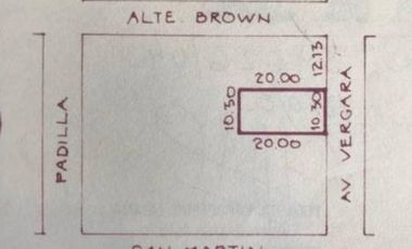 VENTA LOTE  PERMUTA MERLO