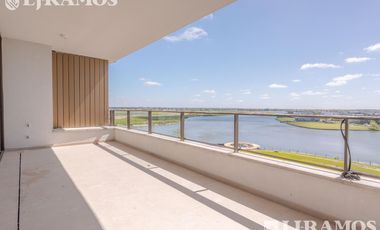 Departamento en venta de 3 ambientes con vista a la Laguna central
