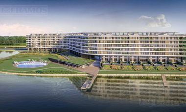 Departamento en venta de 3 ambientes con vista a la Laguna central