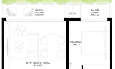 Departamento en venta de dos ambientes, Ituzaingó Sur