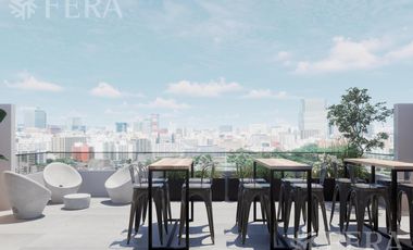 Venta departamento 2 ambientes con balcón y patio en Wilde