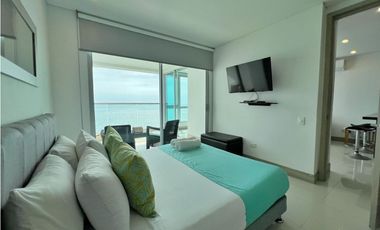 Venta apartamento de 1 alcoba en edificio PALMETTO SUNSET en laguito