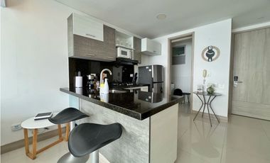 Venta apartamento de 1 alcoba en edificio PALMETTO SUNSET en laguito