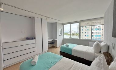 Apartamento en venta de 3 alcobas en Faro Tequendama en laguito