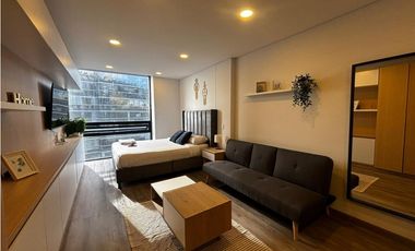 Bosque de Pinos Espectacular Apartaestudio en Piso Alto