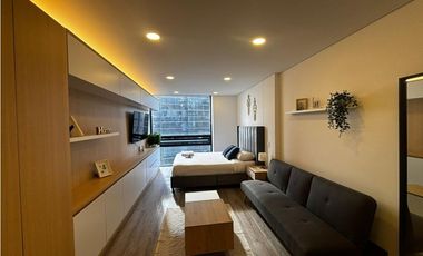 Bosque de Pinos Espectacular Apartaestudio en Piso Alto