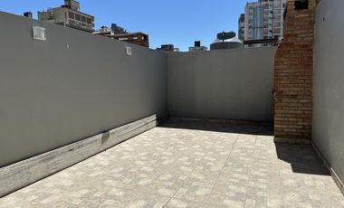 Departamento en alquiler a estrenar  de un ambiente con patio y parrillero