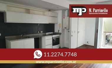 Excelente Monoambiente con cochera y 2 balcones