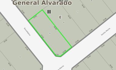 Lote / Terreno calle Santa María esq. Eucaliptus - Parquemar - Miramar