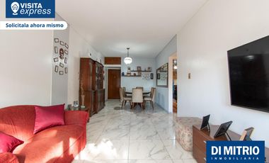 ¡4 Ambientes con luz todo el dia y cochera propia!