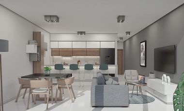 Venta Dos Ambientes, 64m2. Melo 3052