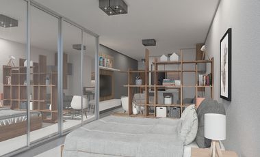 Venta Dos Ambientes, 64m2. Melo 3052