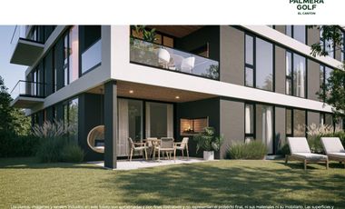 Departamento de 3 ambientes con balcón terraza y parrilla –El canton