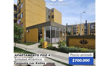 Se arrienda apartamento piso 4 Conjunto katios