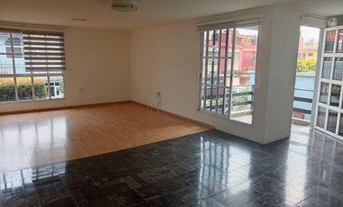 HERMOSO DEPARTAMENTO EN CASA DUPLEX RENTA EN RESIDENCIAL CHIMALI, TLALPAN!!