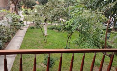 *Departamento Duplex Frente A Parque En Cercado De Lima*