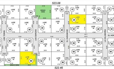 Terreno en  venta en barrio privado, Pucara Los Buhos
