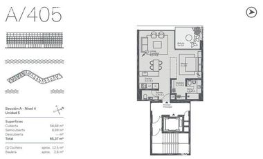 Departamento en venta en Nordelta