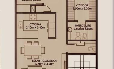 Departamento - S.Fer.-Vias/Libert.