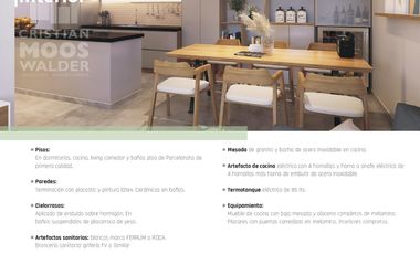 Departamento 2 ambientes en venta GREEN PALMERS