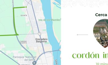 Terreno en  venta en Ibarlucea financiados