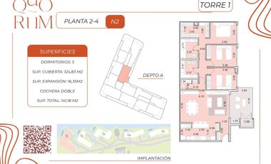 Departamento en venta de 4 ambientes en Nuevo Quilmes con excelente calidad constructiva