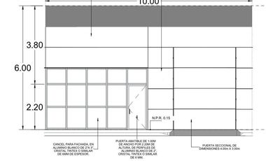 EUROPARK III Bodega comercial 300m2 sobre Libram Sur Poniente