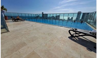 Apartamento Castillogrande vista bahia