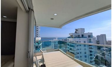 Apartamento Castillogrande vista bahia