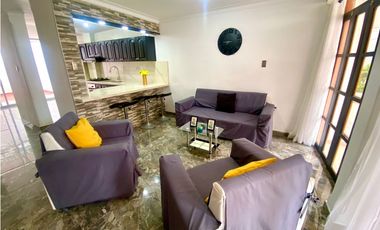 SE ARRIENDA CASA AMOBLADA CERCA DE LA PLAYA, RODADERO