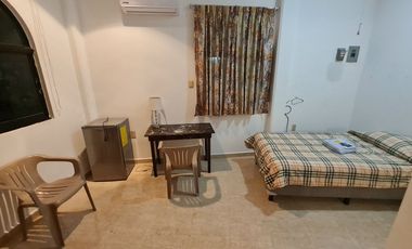 DEPARTAMENTO PEQUEÑO EN RENTA, AMUEBLADO, LOFT, ESTUDIO. CARMEN, CAMPECHE.