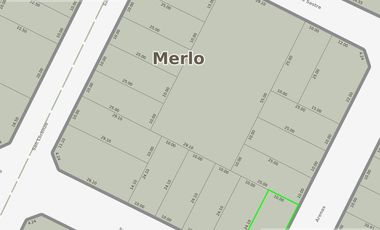 Terreno - Merlo