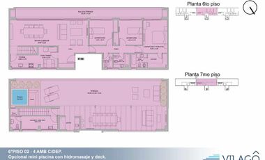 Duplex Venta VILAGO Nordelta 3 hab. 3 baños   dep. terraza c/pergola   coch y baul - VISTA RIO