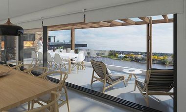 Duplex Venta VILAGO Nordelta 3 hab. 3 baños   dep. terraza c/pergola   coch y baul - VISTA RIO