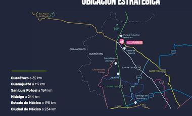 Renta Nave Industrial Ligera en carretera 500, Santa Catarina, Carretera Qro- SLP