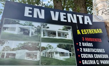 Casa a estrenar en lote propio c/ cochera en Costa del Este