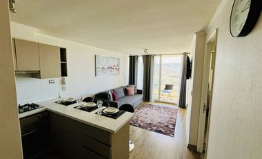 Departamento en Arriendo en ARRIENDO DEPTO AMOBLADO!! EDIFICIO MARPARAISO VI CERRO LOS PLACERES