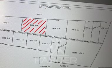Parcela en Venta en Sector Las Paredes