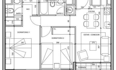 Departamento en Venta en Santiago Centro, Parque Almagro, Condor